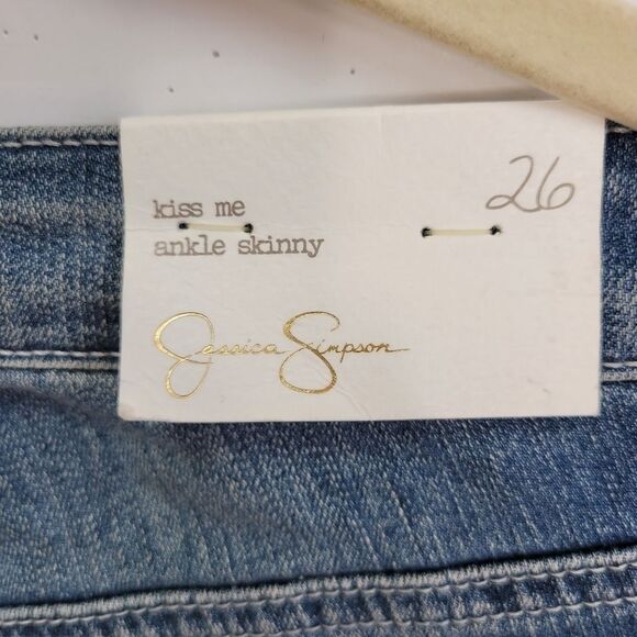 JESSICA SIMPSON Kiss-Me‎ Ankle Skinny Jeans SIZE 26 - Picture 12 of 14